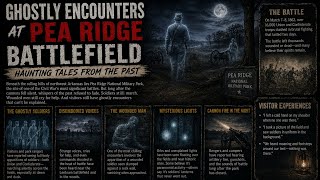 Ghostly Encounters at Pea Ridge Battlefield: Haunting Tales from the Past