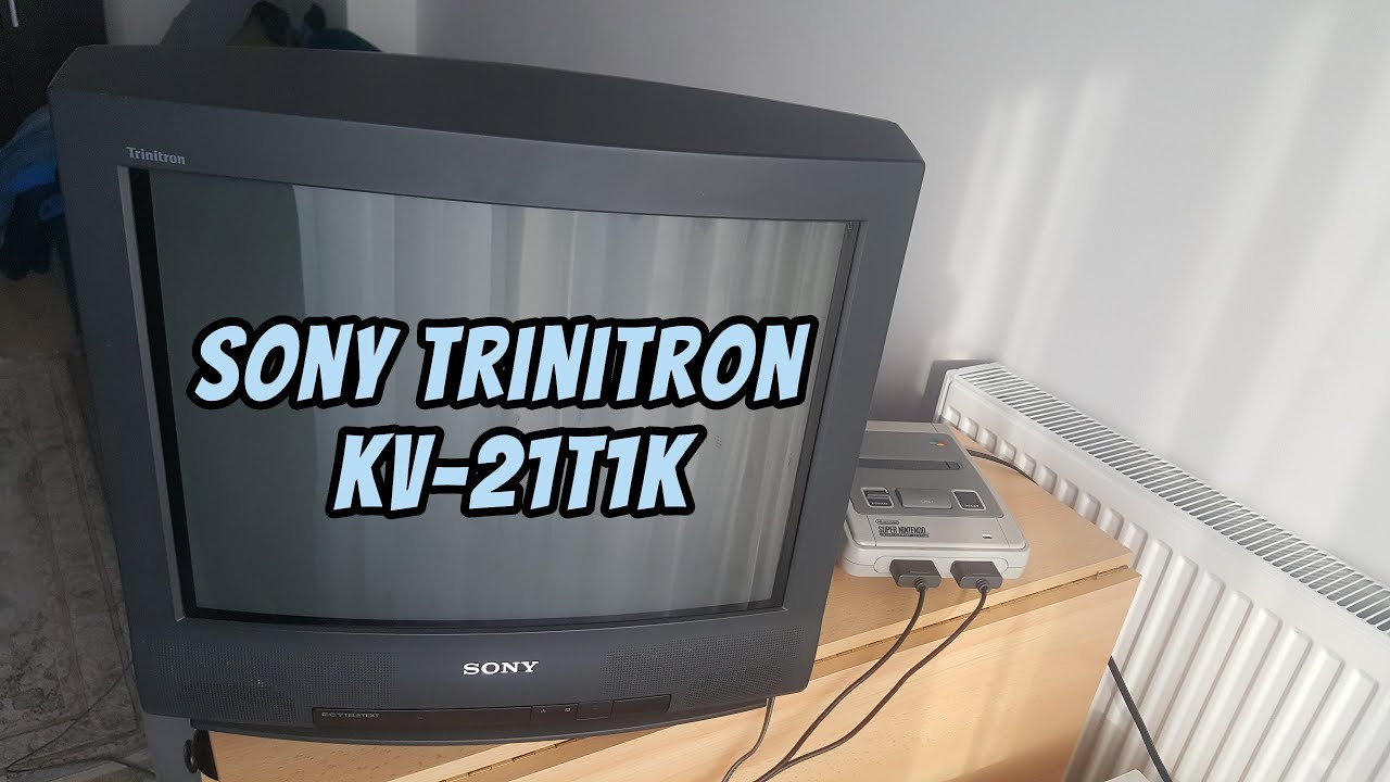 Restoration Sony Trinitron KV-21T1K - YouTube