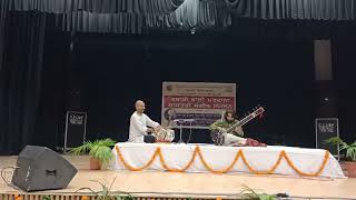 Sh. Adnan Khan singing composition of Ustad Raees Khan, playing Sitar, GURMAT SANGEET CHAIR, PU, Ptl