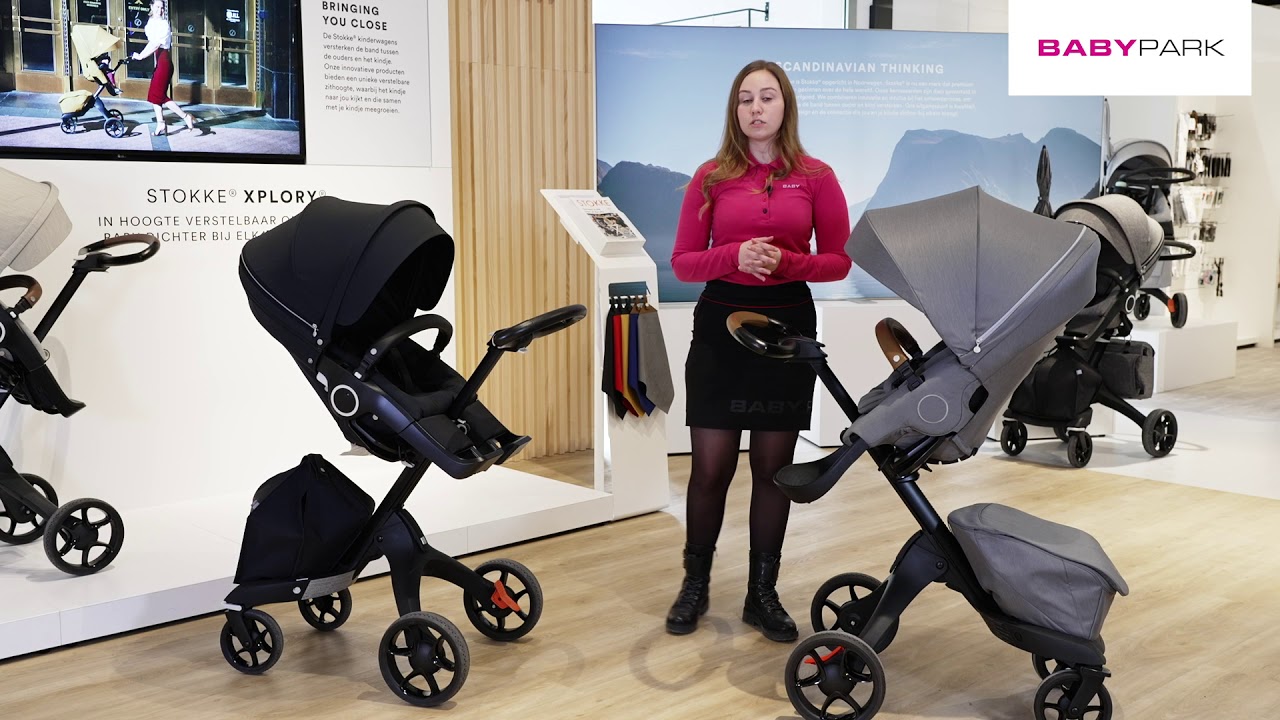 Saai klif Achteruit Stokke Xplory V6 vs. Xplory X kinderwagen | Vergelijking - YouTube