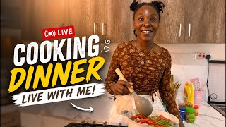 Kiriie vlogs💕 is live🔴 let’s chat while I make dinner