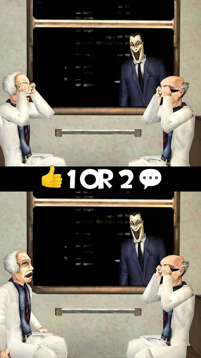 GG-man Monster ! 😰 1 or 2 version #memes #animation Half-Life horror