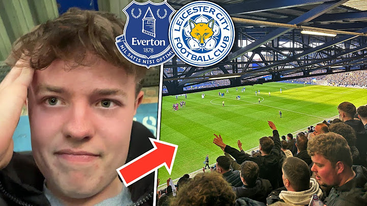 Visiting Goodison Park For The FINAL Time! Everton 4-0 Leicester City Matchday Vlog