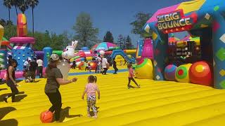 ‘World’s Largest Bounce House’ inflates in Santa Rosa