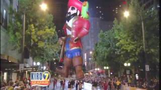 Alaska Airlines Torchlight Parade at Seafair 2009 - Pirate Balloon presented by BECU