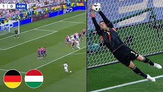 😱 Szoboszlai crazy freekick saved by Manuel Neuer during Germany vs hungary