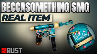 Rust Smg Beccasomething Skin Life Size Real Prop