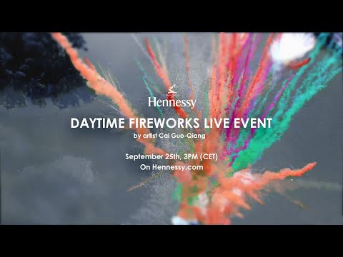 Cai Guo-Qiang Performs a Daytime Fireworks Event - Hennessy