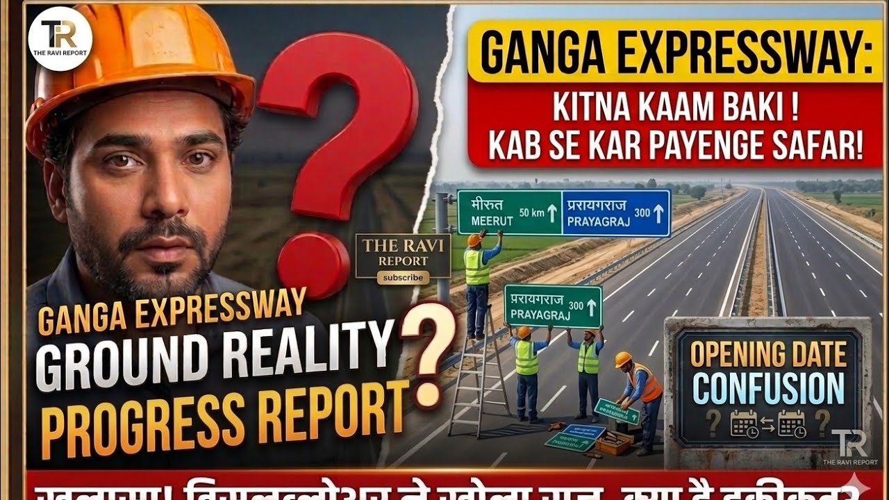 Ganga Expressway | Latest News _ Update| opening Date ganga Expressway ...