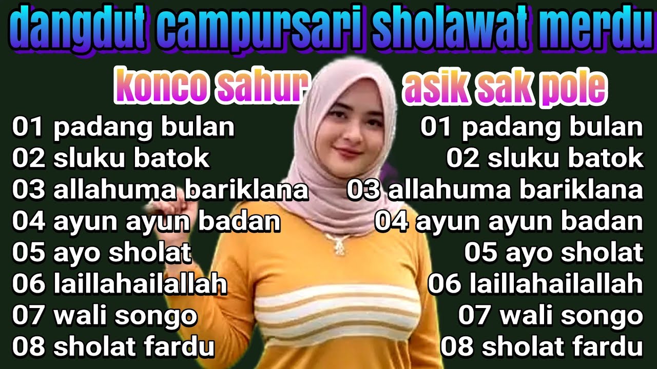 Dangdut campursari sholawat konco sahur asik
