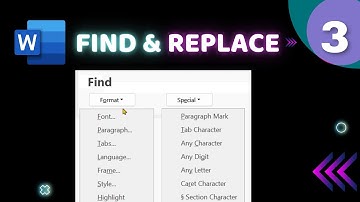 How To Find Replace In Microsoft Word? Pt. 3 | Format Features | Efficiency 365