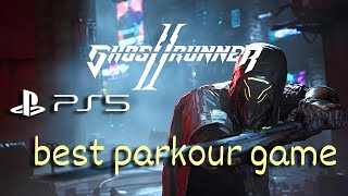 this is the best parkour and fighting game | Ghostrunner 2 (Part 1)