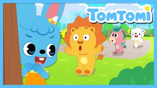 Red Light Green Light Dont Wiggle, Just Freeze Game Song For Kids Tomtomi