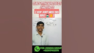 😨Three Major Mistakes in ex.2.1 question 8 😲#shorts #trending #youtubeshorts #viral #class11th