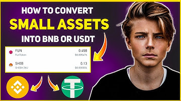 How To Convert Small Assets into BNB/USDT || Convert Small Balances in USDT Binance URDU/HINDI