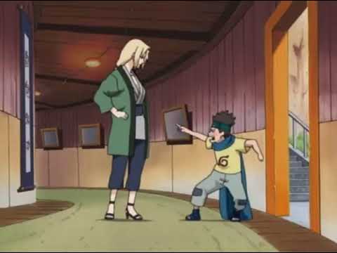 konohamaru meets tsunade 😂 funny sence