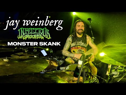 Jay Weinberg - Monster Skank Live Drum Cam