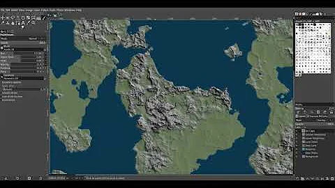 Create Your Own Fantasy Maps Using GIMP!