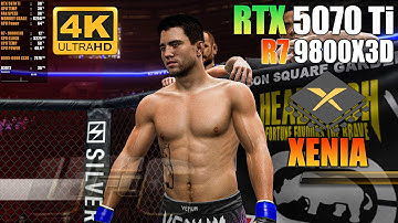 UFC Undisputed 3 | Xenia Canary 2025 | RTX 5070 Ti | R7 9800X3D | 4K 60FPS