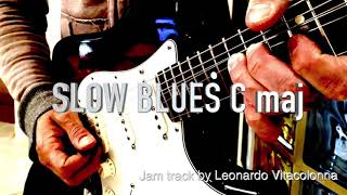 Miniatura de "Slow Blues C maj - Backing Track"