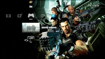 Binary Domain (PS3) -  XMB Menu Theme Music - High Quality
