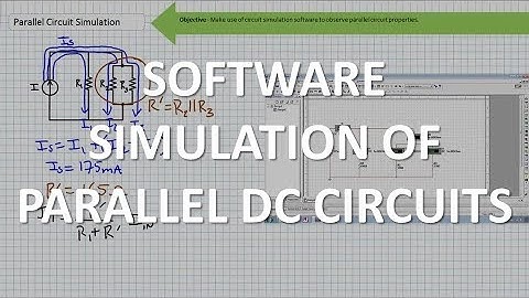 Software Simulation of Parallel DC Circuits
