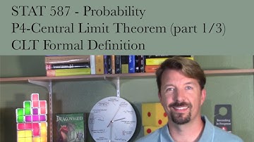 P4-1 Central Limit Theorem - part 1/3 (Formal definition)