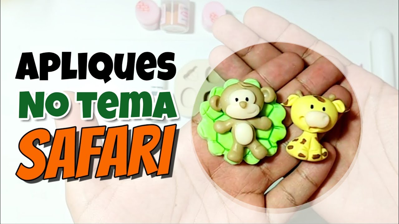 Featured image of post Apliques De Biscuit Safari Encontre apliques no mercado livre brasil