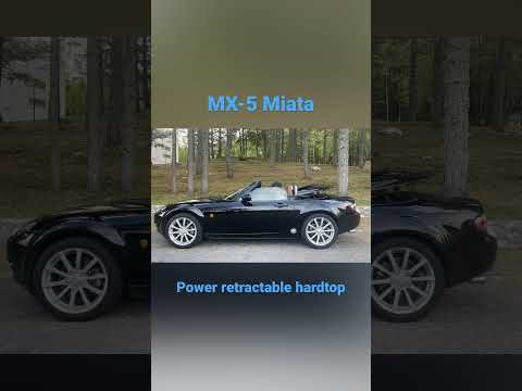 Mazda MX-5 NC Miata Power Retractable Hardtop