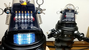 Walmart Robby the Robot Mods to Sax Valves and Wig Wags