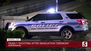 One dead, one critically injured in shooting outside graduation ceremony in MTSU's Murphy Center