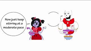 Undertale Comic Dub -  Baking with Muffet
