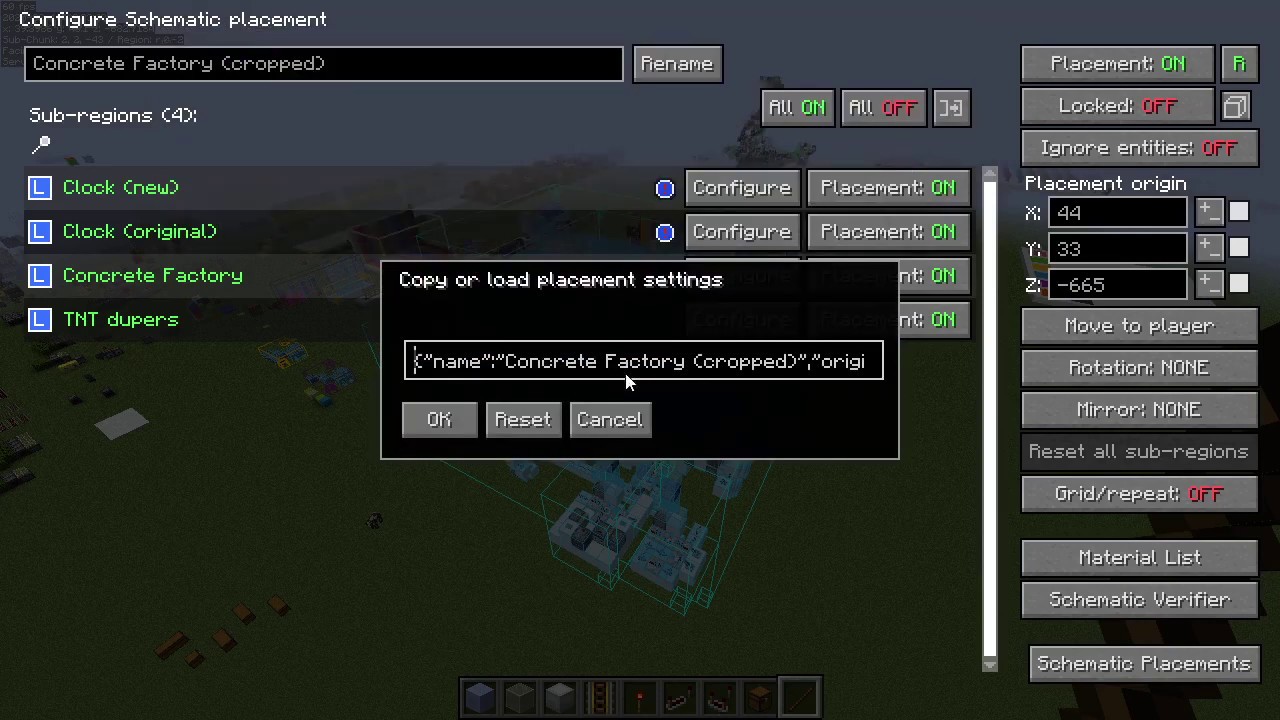 How To Paste Schematics In Litematica