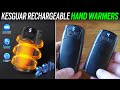 Kesguar Hand Warmers Rechargeable 2 Pack - Unboxing & Gift Idea - 6000mAh AI Electric Handwarmers