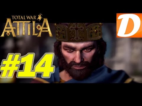 Total War Attila Age of Charlemagne #14 - Океан Милостив!