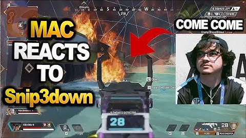 TSM Albralelie Rages at Snip3down ESA Tournament.. ( apex legends )