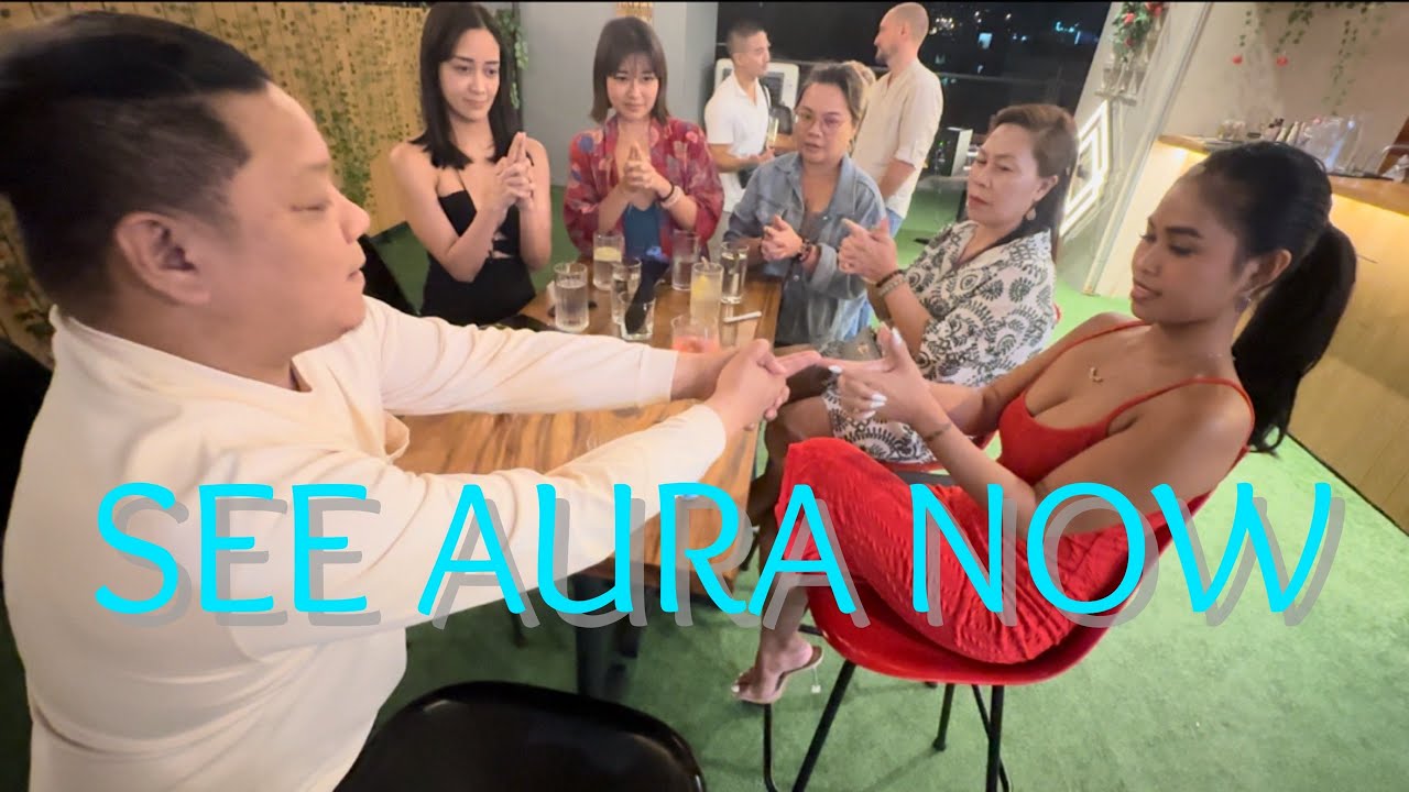 Demonstration of aura manipulation. #energy #aura