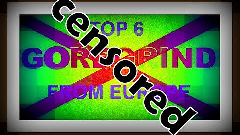 RE-RE-UPLOAD: Top Six European Goregrind Releases  🄲🄴🄽🅂🄾🅁🄴🄳