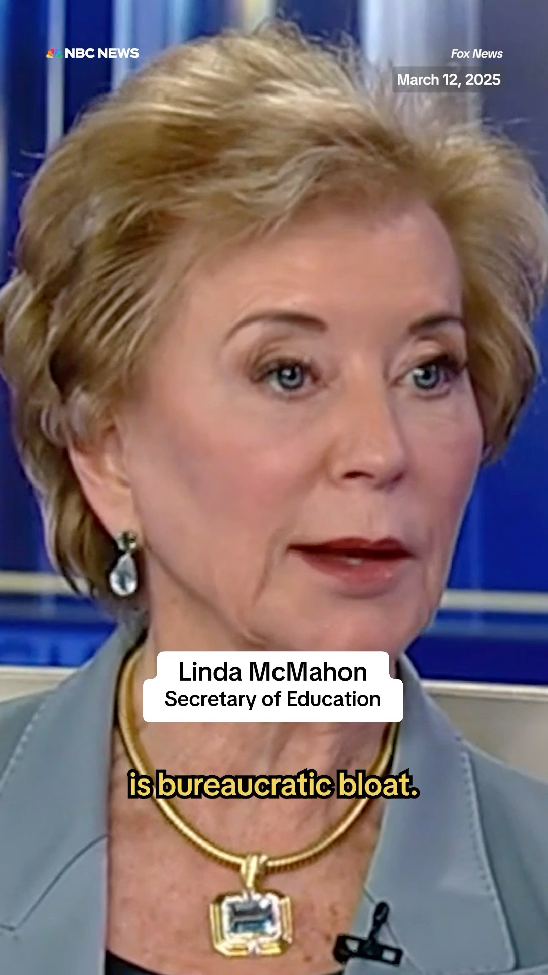 Education Department announces plans to reduce workforce by half