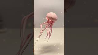Make jellyfish with clay/clayart/handmade #shorts#ishbalartistry