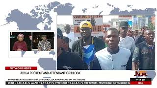 Protest Tension Shuts Down Abuja! Heavy Security & Traffic Woes Hit City Center Net Worth