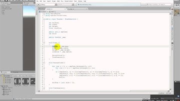 Unity 3D. Урок 7. RTS. Генерация деревьев.