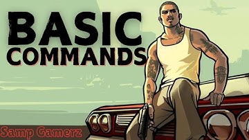 Basic Commands In GTA SA RP | MARP | Samp Gamerz