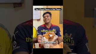 Top 3 Good Players in Bad Teams
