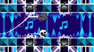 Windy Landscape 100% jumping from medium demon Firework (Geometry Dash)