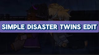 Cute Disaster Twins Edit (Gacha Life 2) Rottmnt ft.leo,Donnie