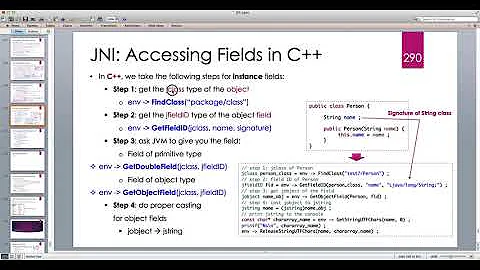 Java Native Interface (JNI) in depth -- Part 17: Accessing Instance Fields of Java Objects in C++