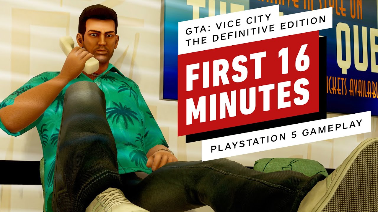 Grand Theft Auto: Vice City – The Definitive Edition em breve