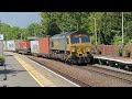 🎺🎺🎺👍😃 66516 4L73 Tinsley Intermodal Term to London Gateway Frghtliner 13;47 3L Lea Road 26/5/2026