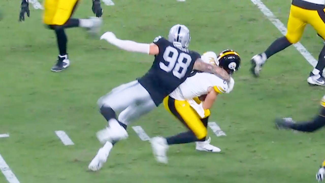 DOMINANT PASS RUSH MOVES, SACKS , & D-LINE PLAY FROM WEEK 3!